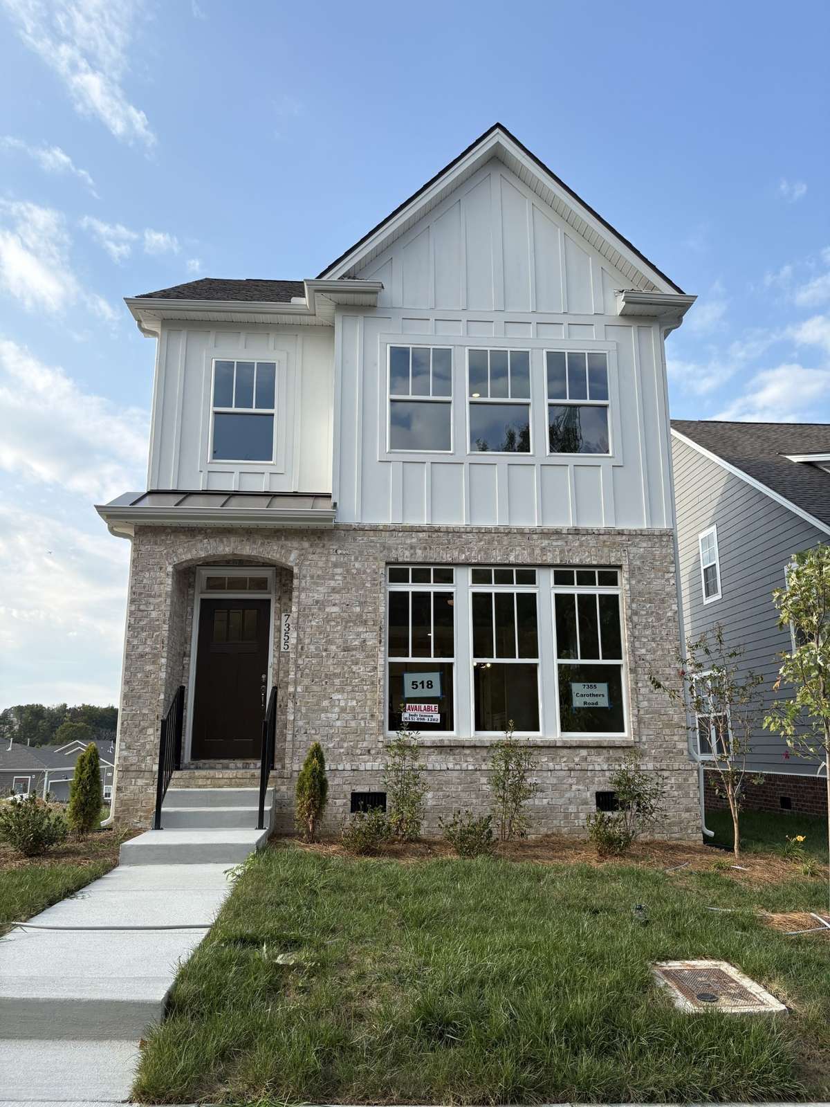 Welcome Home to Carothers Farms. This new Grayson floor plan with garage under boost 3 bedrooms, 2.5 bath with 2nd story deck.  Quick close.  Ask about seller incentives.