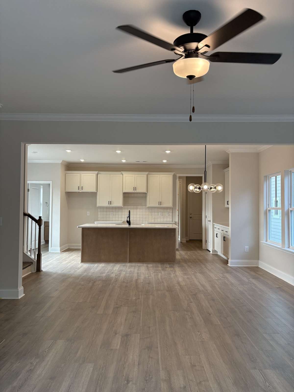 Open floor plan for easy entertaining