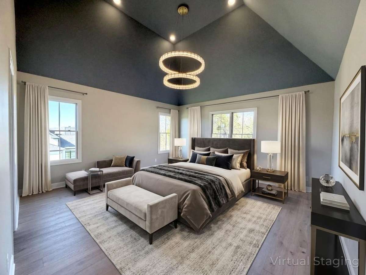 Virtually Staged Photo for Inspiration Only. All Photos of Similar Homes — Actual Home is at Drywall Stage.