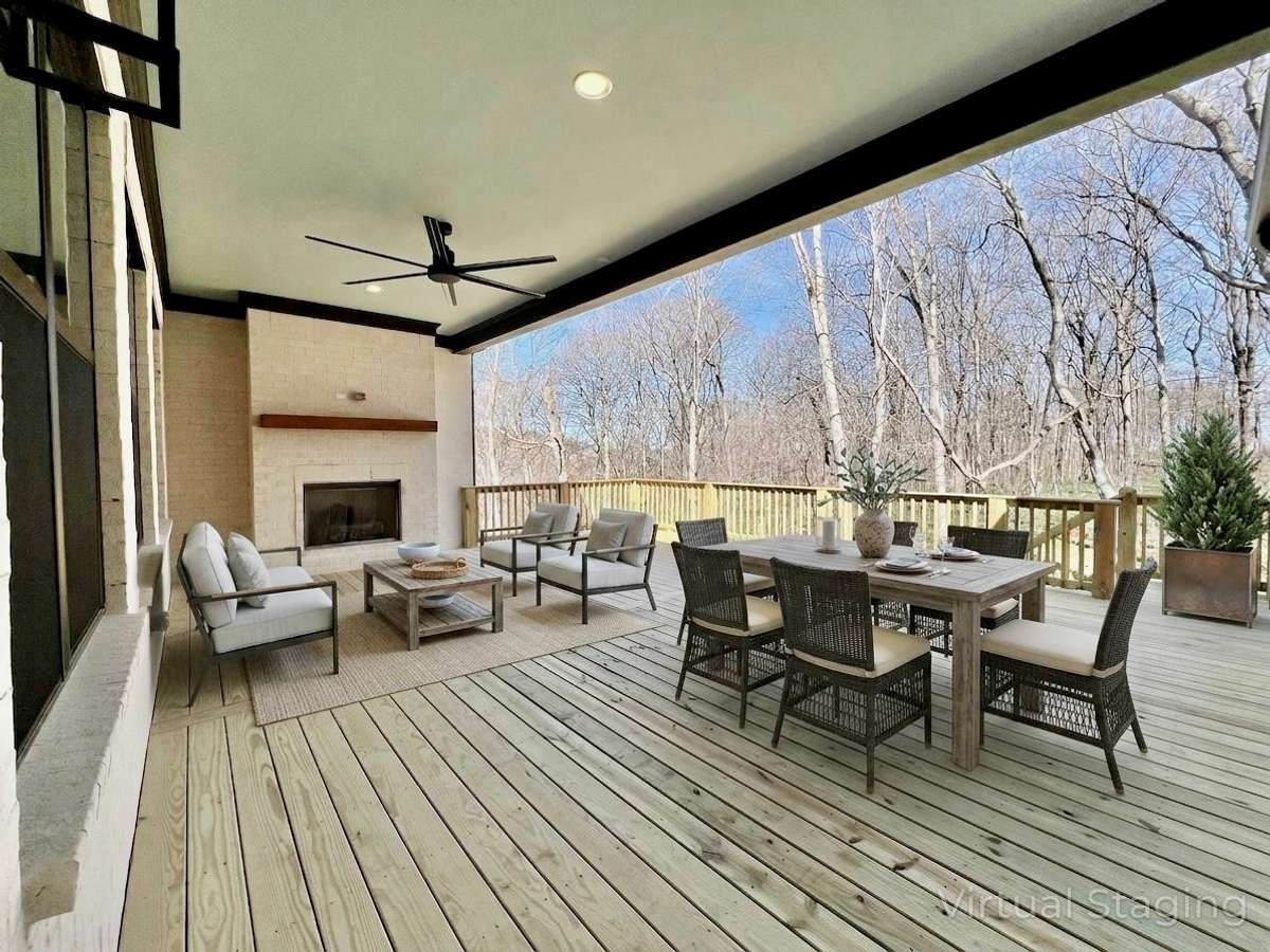 Virtually Staged Photo for Inspiration Only. All Photos of Similar Homes — Actual Home is at Drywall Stage.