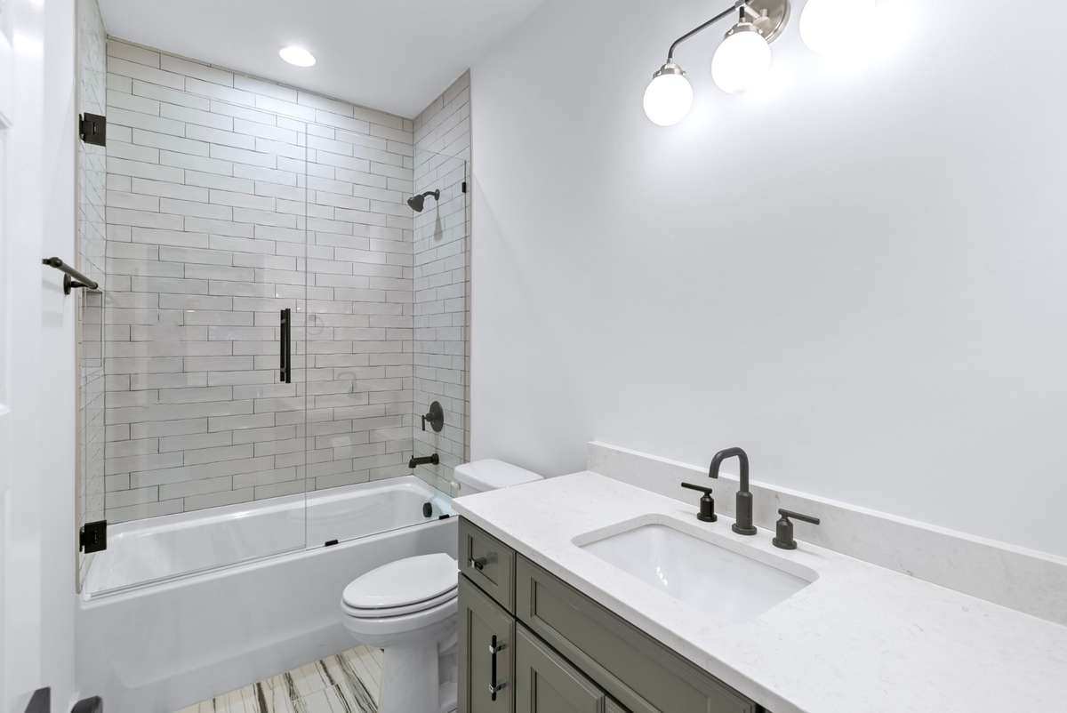 Each bathroom features sleek countertops, elegant fixtures, and thoughtfully designed layouts—perfect for everyday ease and indulgent self-care.