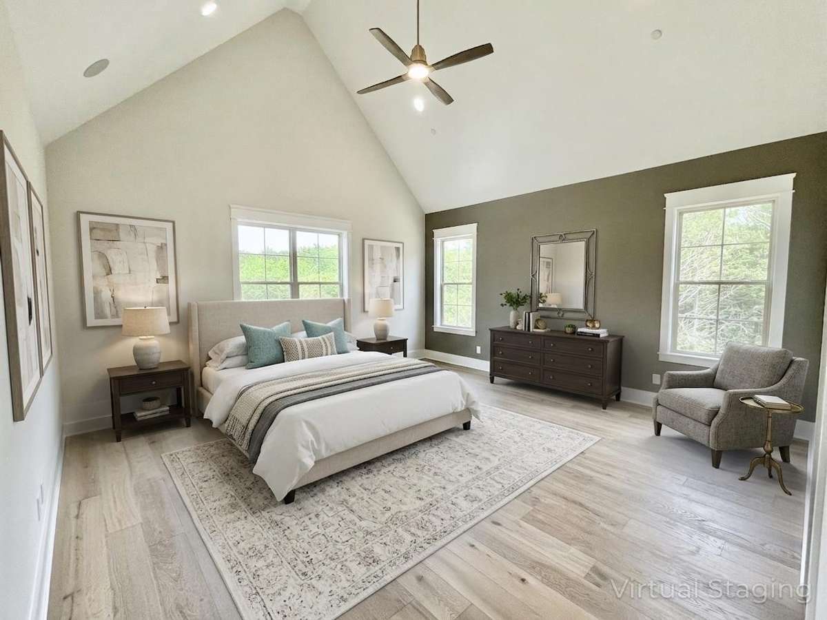 Virtually Staged Photo for Inspiration Only. All Photos of Similar Homes — Actual Home is at Drywall Stage.