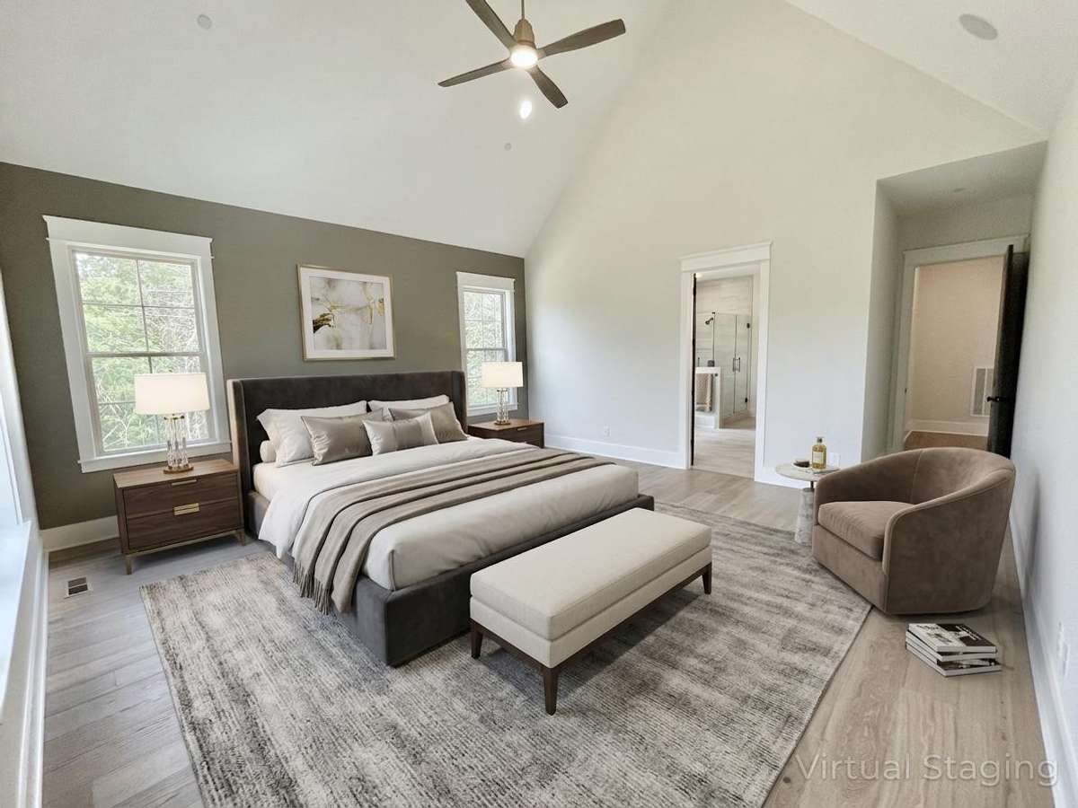 Virtually Staged Photo for Inspiration Only. All Photos of Similar Homes — Actual Home is at Drywall Stage.