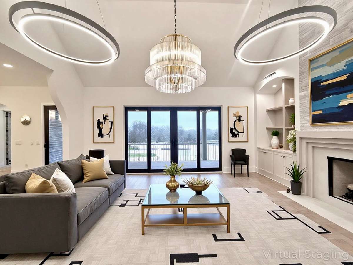 Virtually Staged Photo for Inspiration Only. All Photos of Similar Homes — Actual Home is at Drywall Stage.