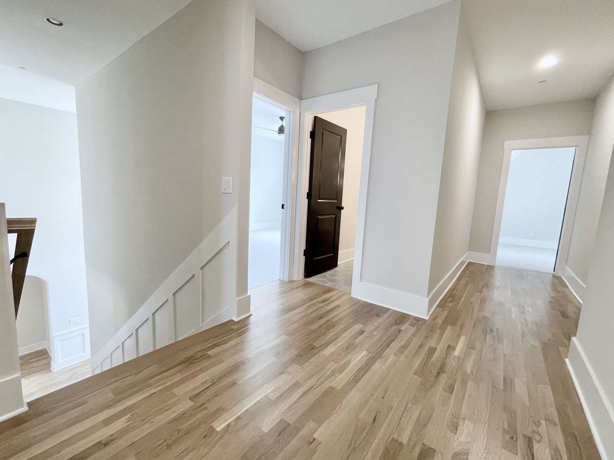 All second floors features 10' tall ceilings with 8' tall solid core doors in Tiburon.