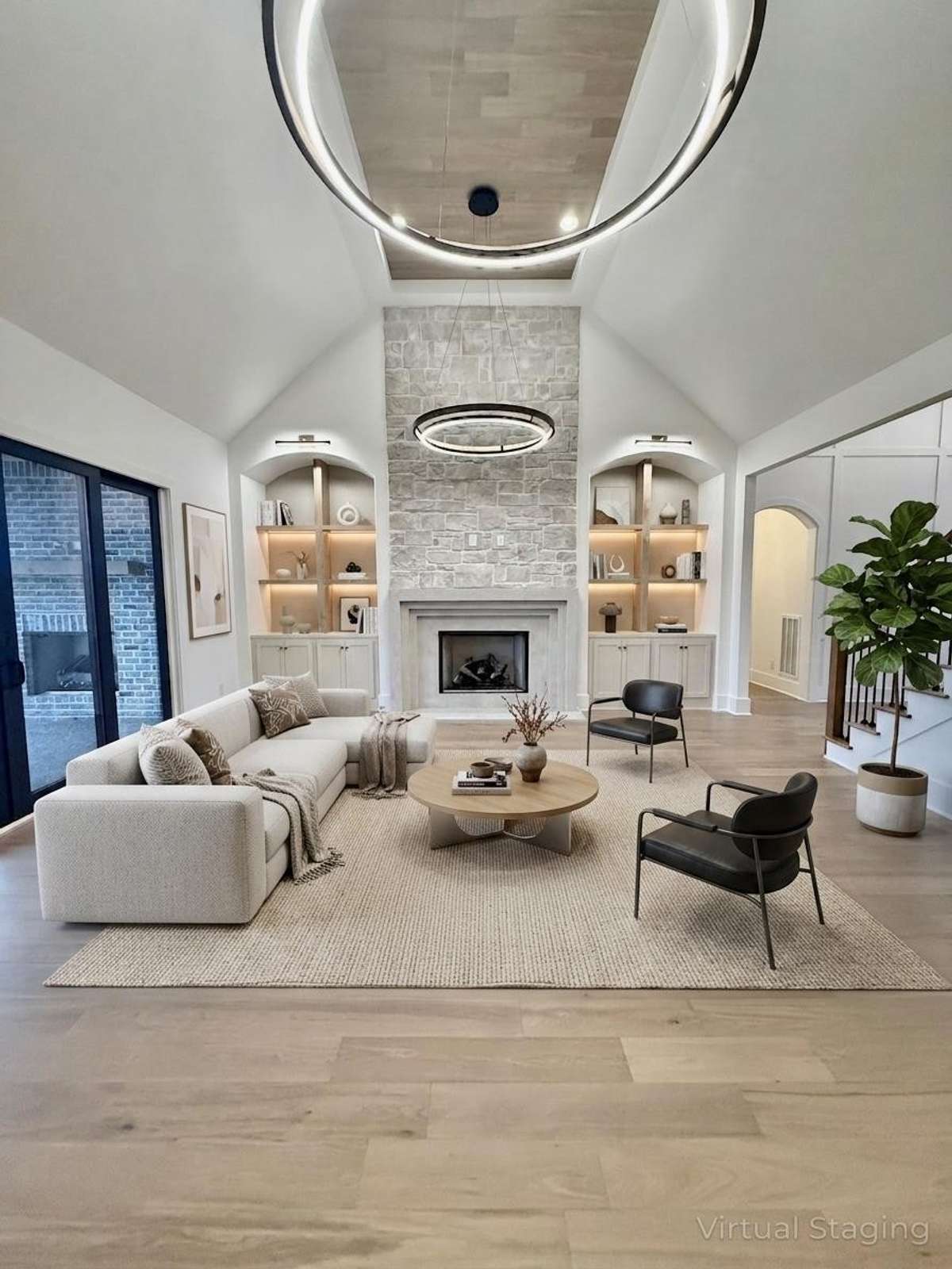 Virtually Staged Photo for Inspiration Only. All Photos of Similar Homes — Actual Home is at Drywall Stage.