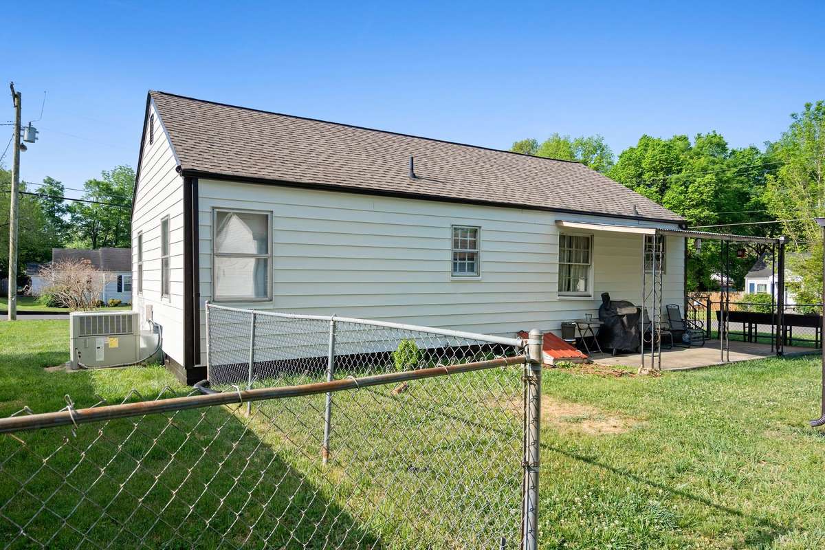 Fenced yard access for convenience and security!