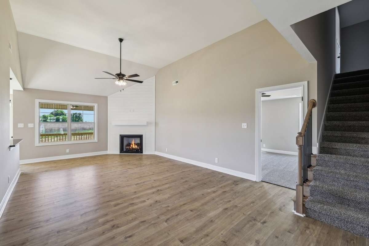 Sample pictures from a previous build showing the Bailey Floor Plan. Materials and colors are subject to change without notice.