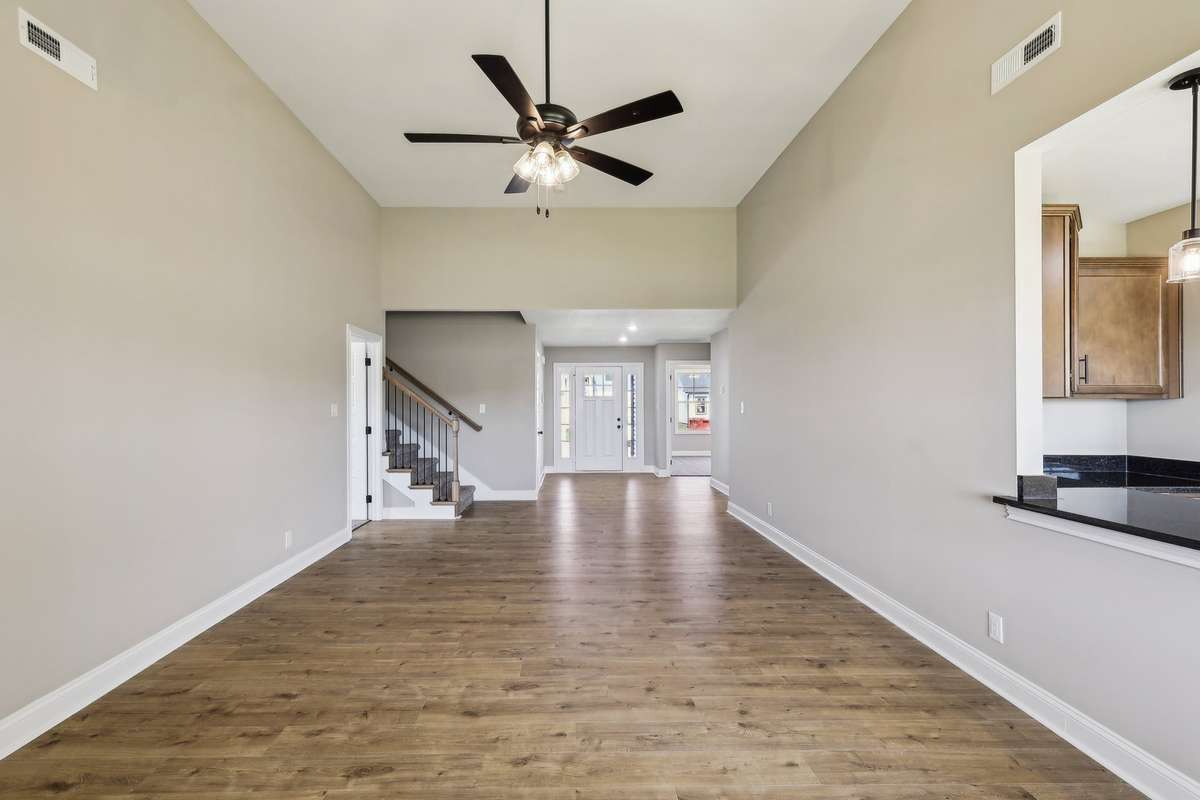 Sample pictures from a previous build showing the Bailey Floor Plan. Materials and colors are subject to change without notice.