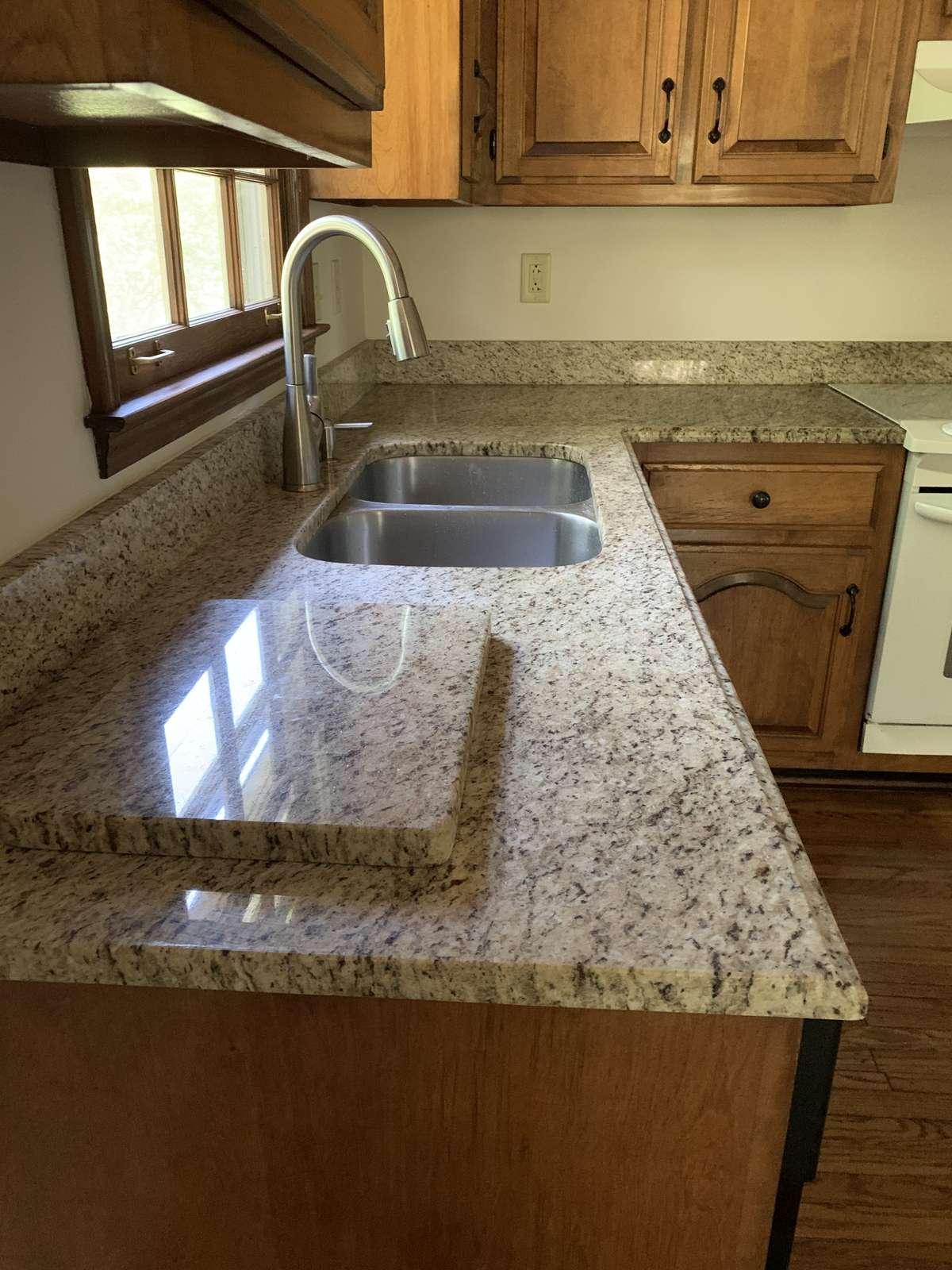 Granite Countertops, new Sink Pull-Down Faucet