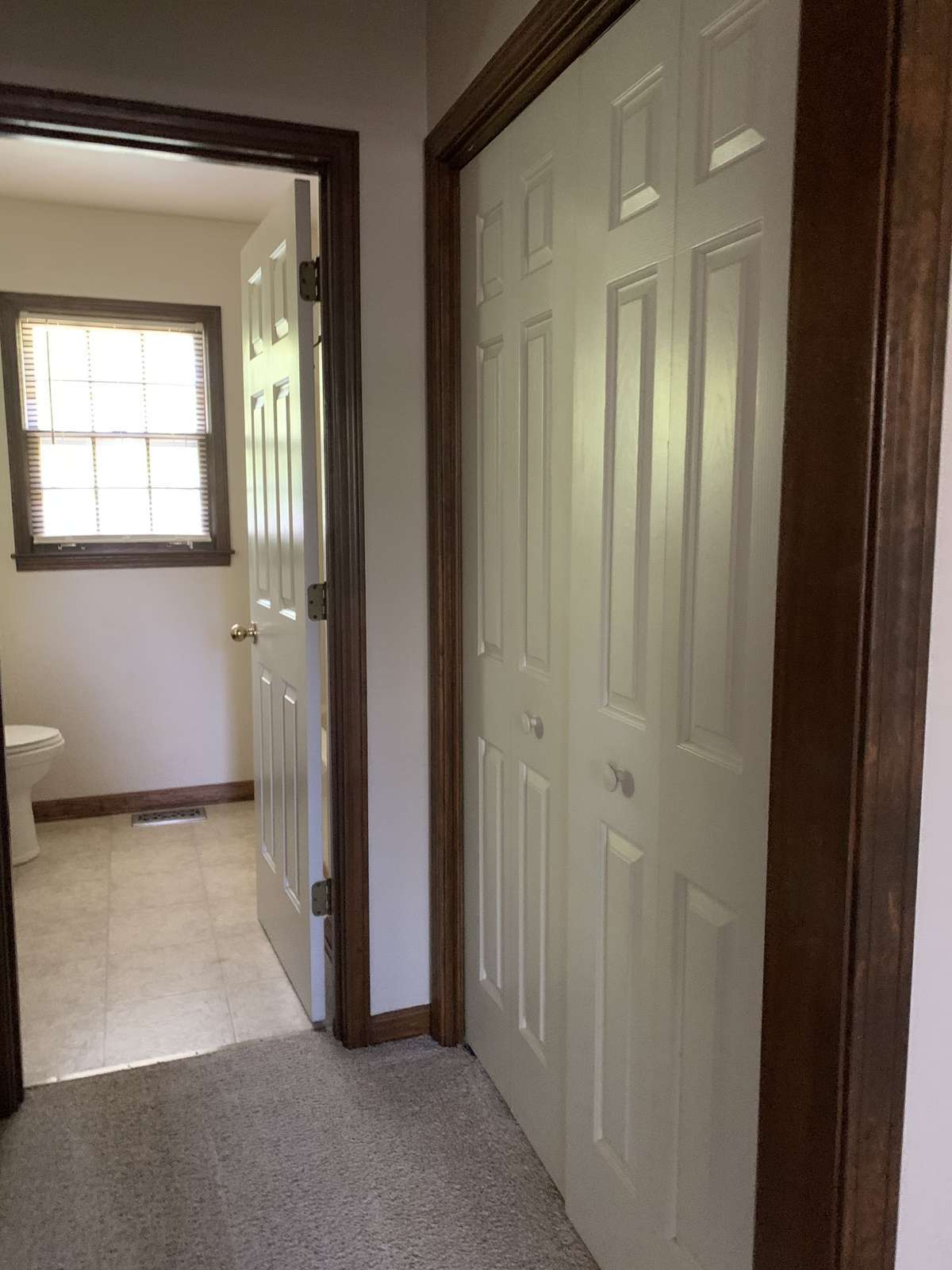 Closet on the right