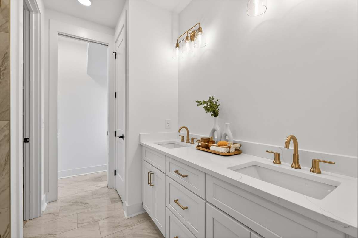 Owners bathroom.