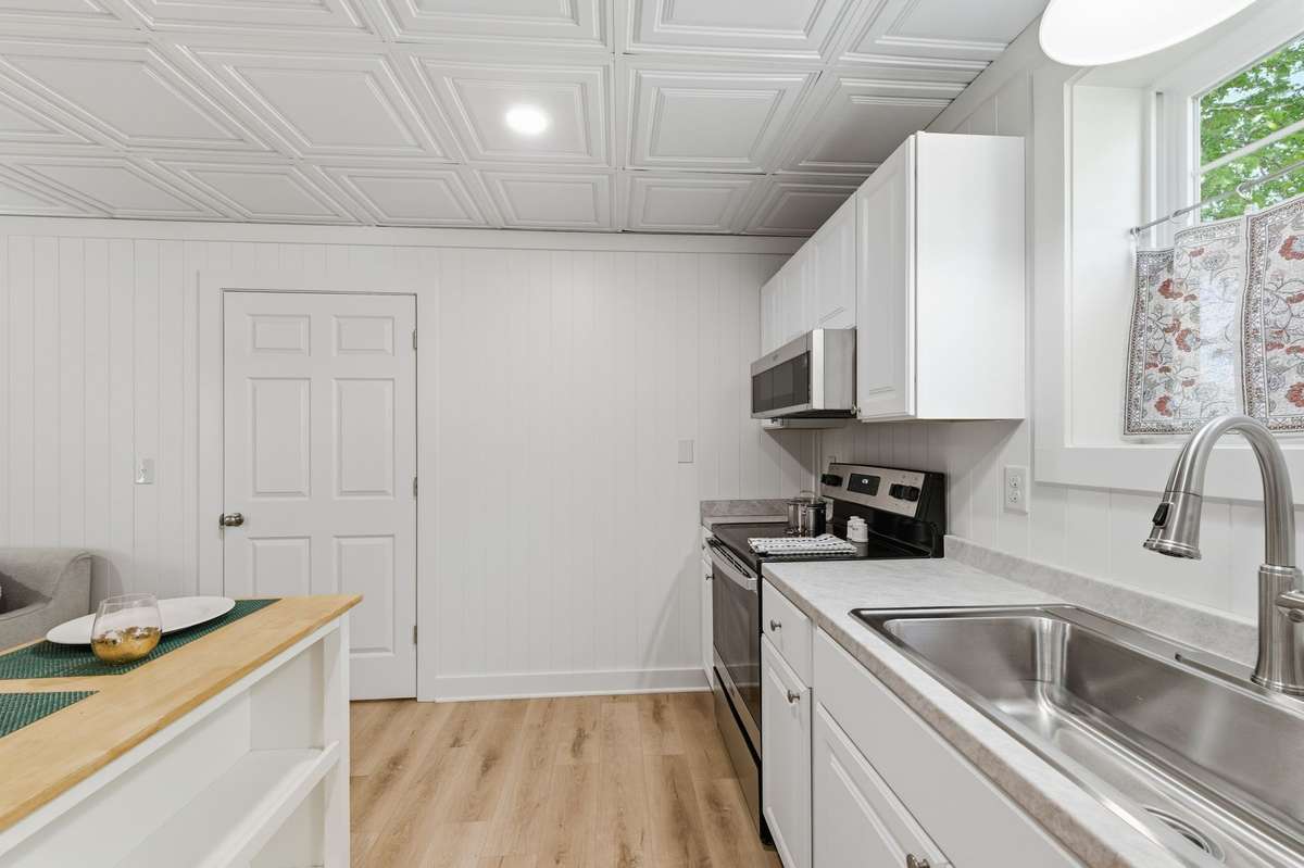 Lots of Cabinets & Counter Space for the nights you want to stay in and cook