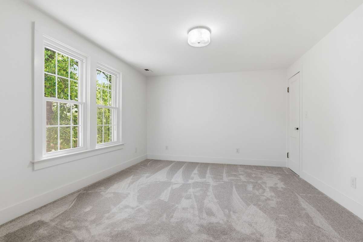 3rd Bedroom is on the upper level with large closet space and the perfect size for multi purpose area * Enough Space for Bedroom Furniture & Separate Sitting area or work/study space
