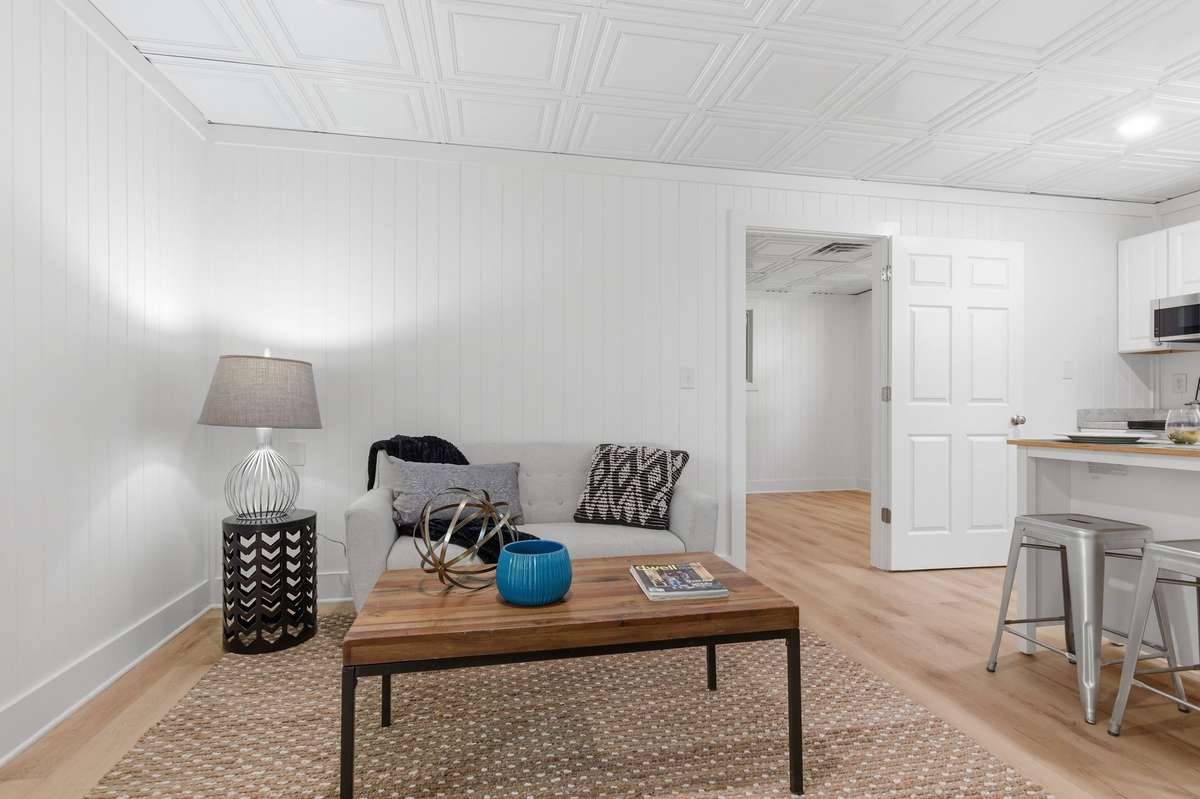 Living, Dining Combination with All NEW Kitchen