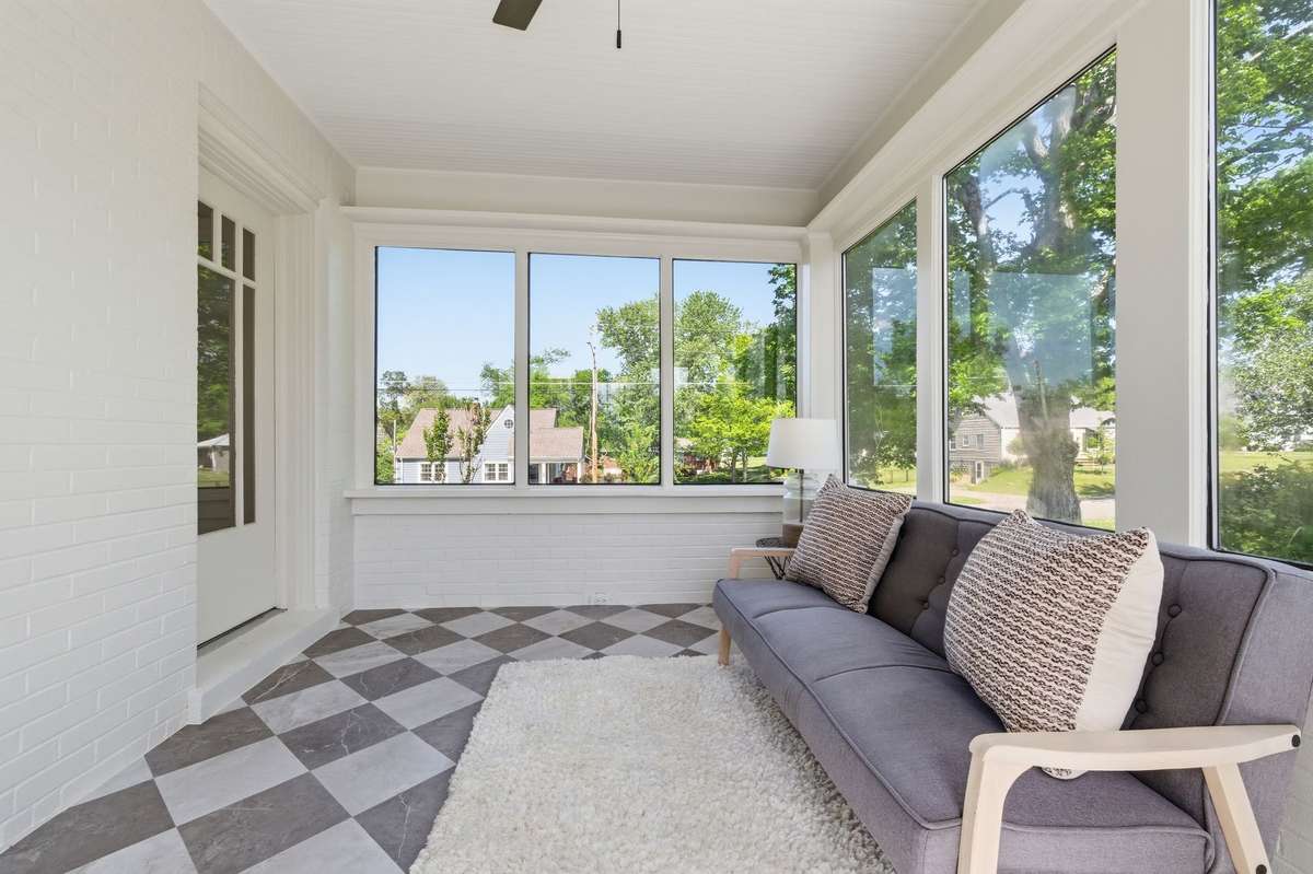Heated and Cooled Sunroom perfect for Year Round Enjoyment