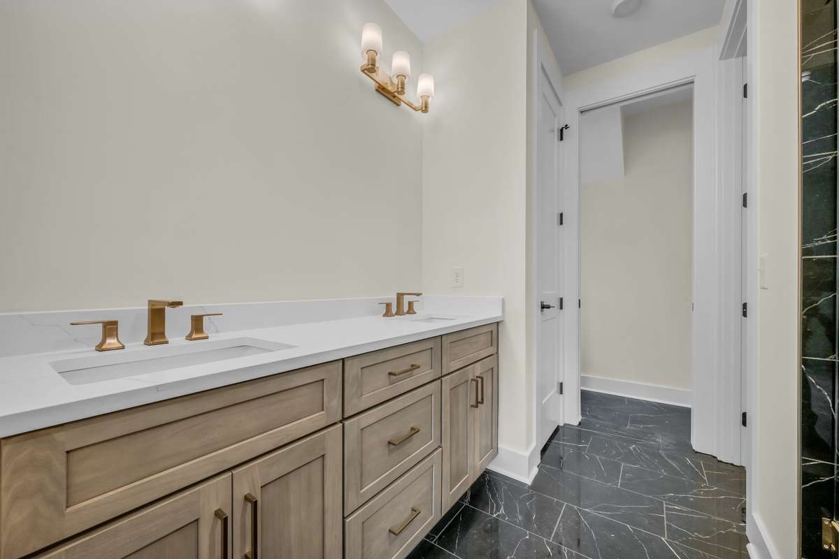 Owners bathroom.