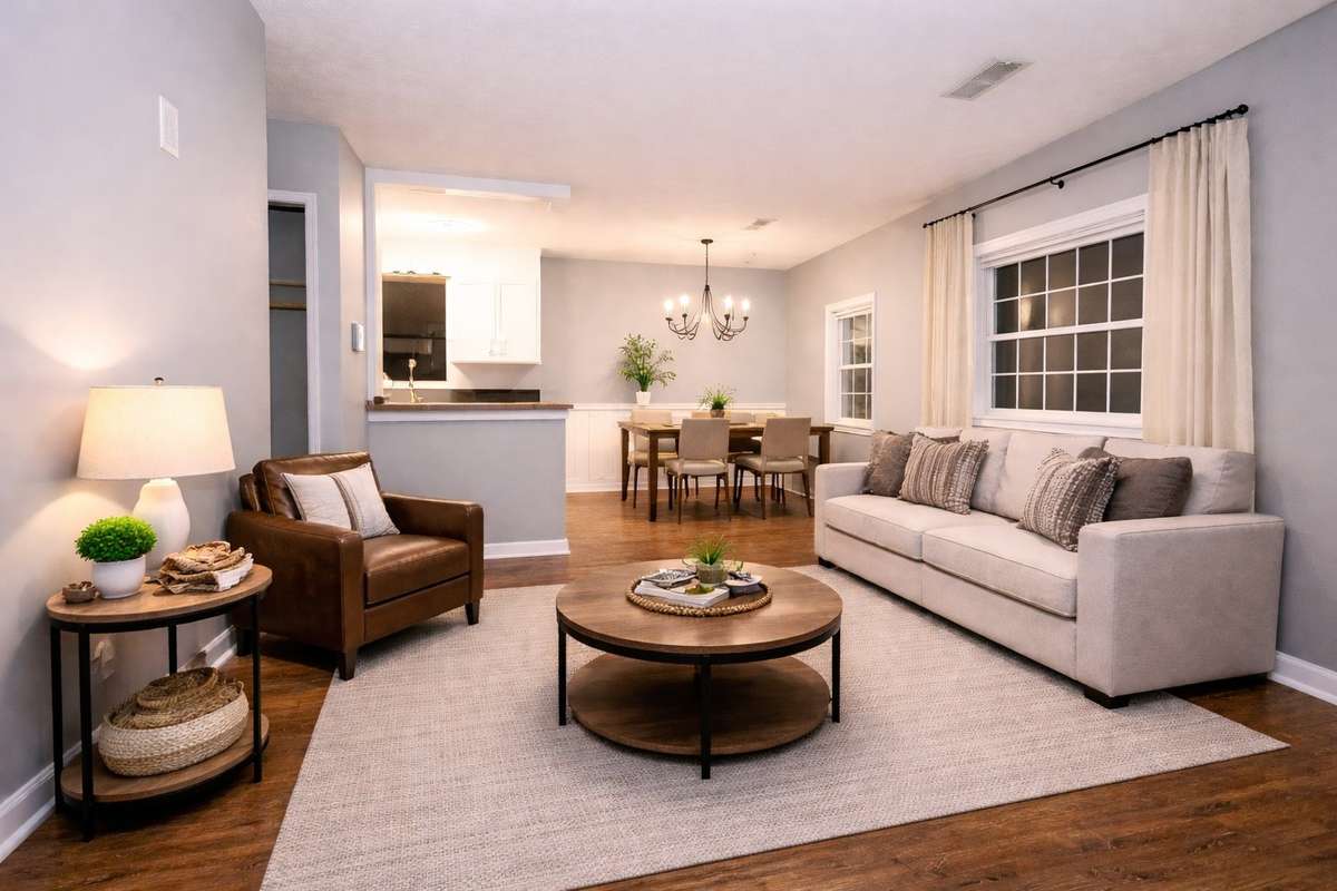 Virtual staging
