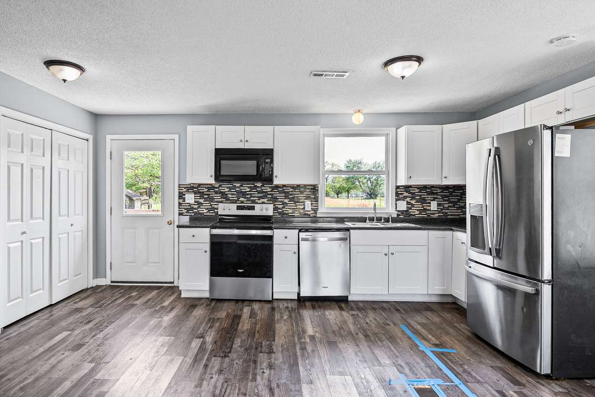 Washing dishes with a view makes it feel less like a chore.