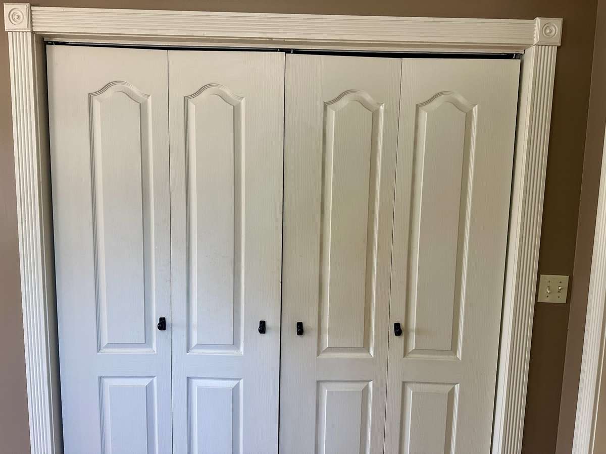 Large pantry in kitchen.