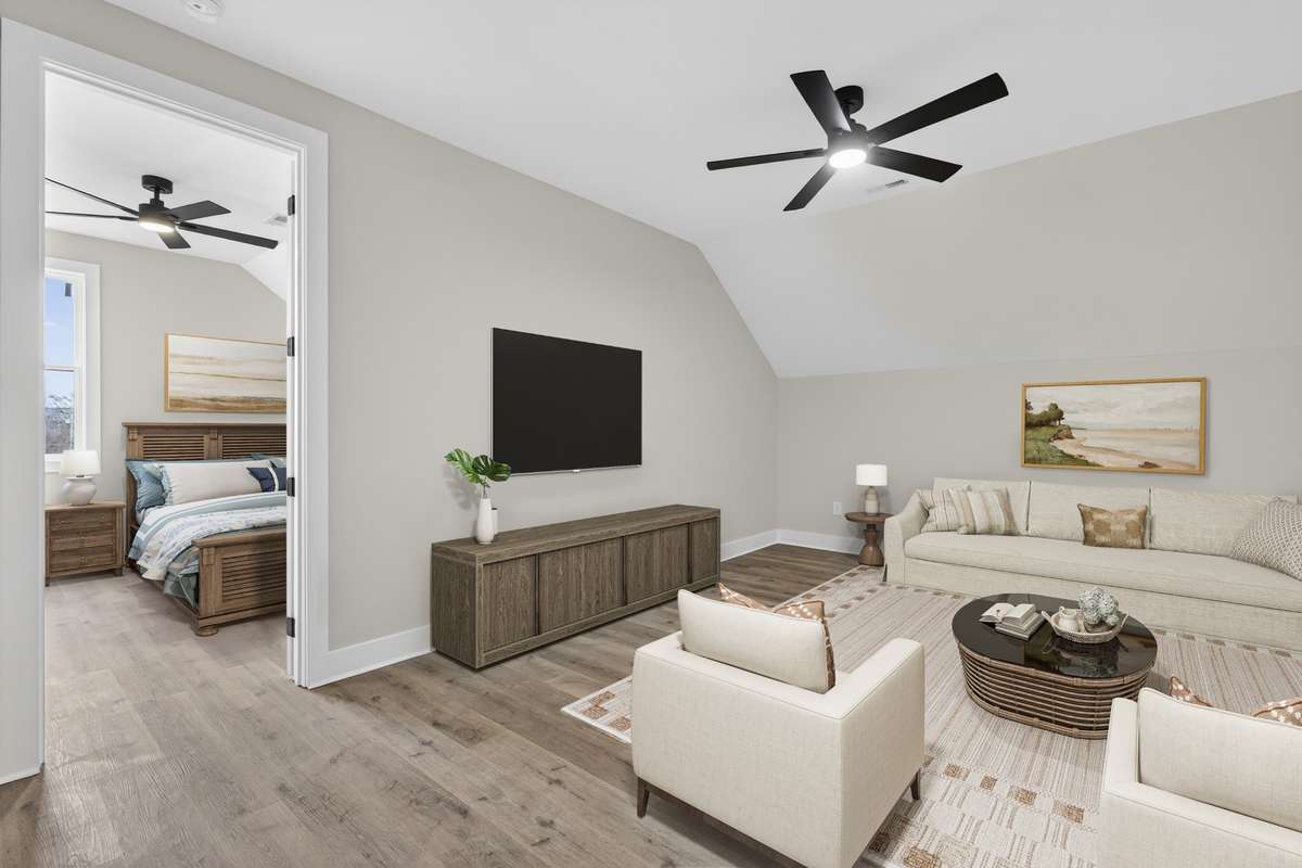 Virtual Staged Bonus Room and 4th Bedroom