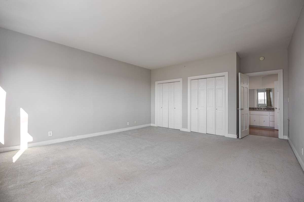 View into the dressing room from bedroom