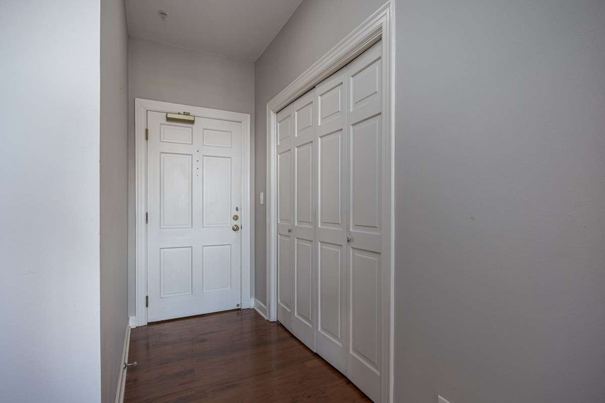 Back through the entrance hallway
