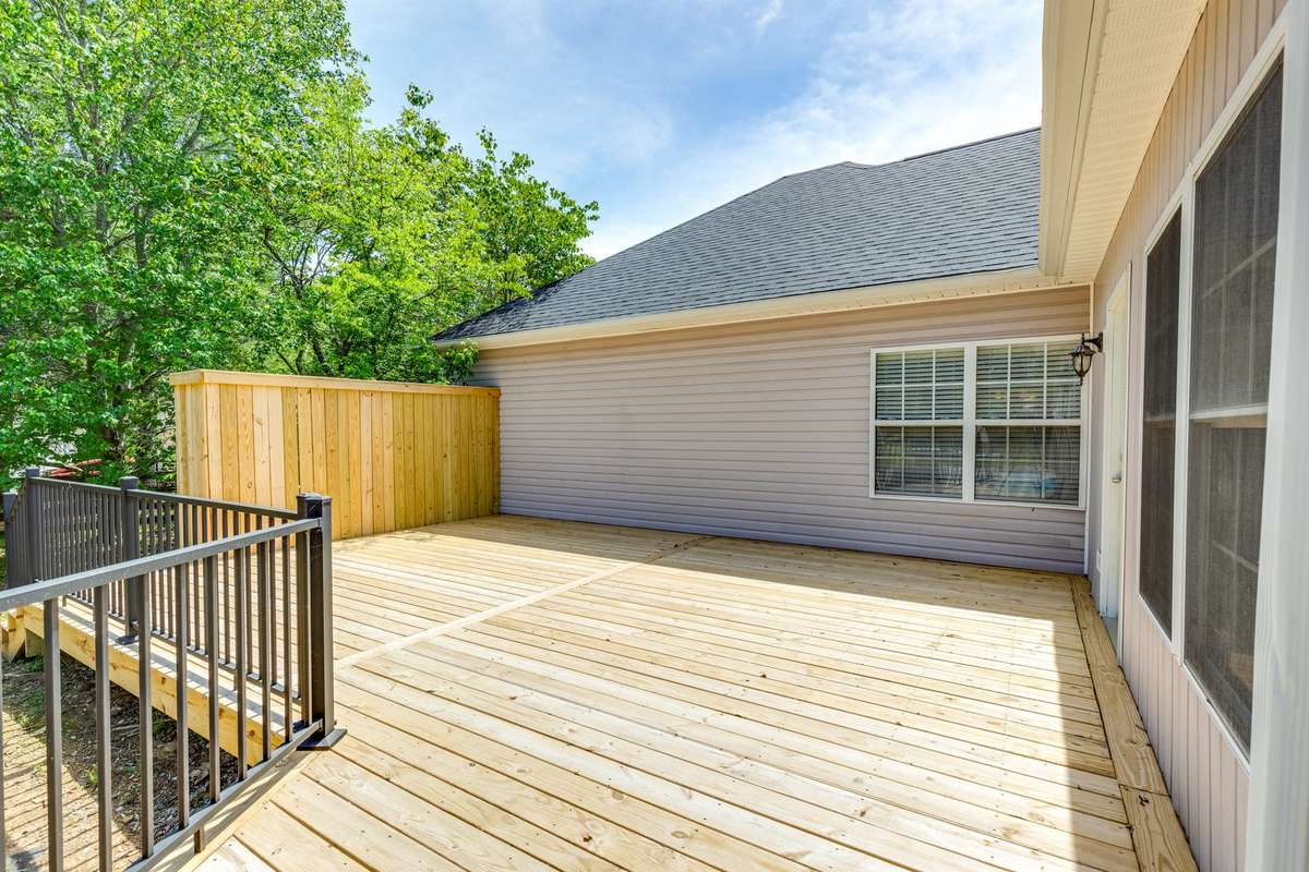 Plenty of Room for a Hot Tub & Outdoor Furniture