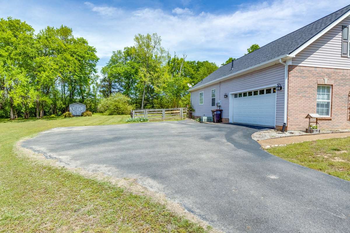 Extra Wide Driveway