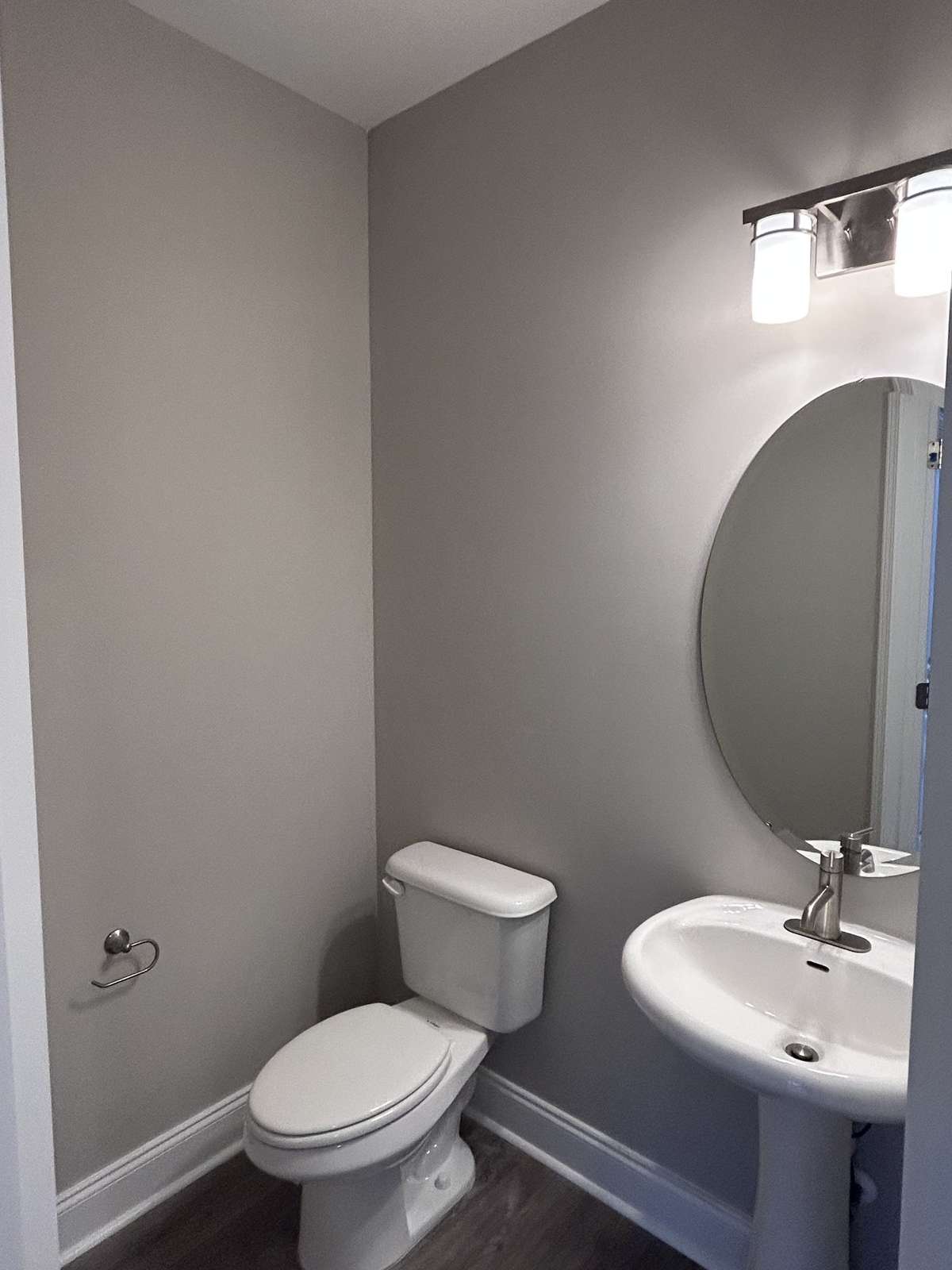 Half Bath  THIS PHOTO IS OF A PREVIOUSLY BUILT SIMILAR PROPERTY. THE FINISHES IN THIS UNIT MAY DIFFER.
