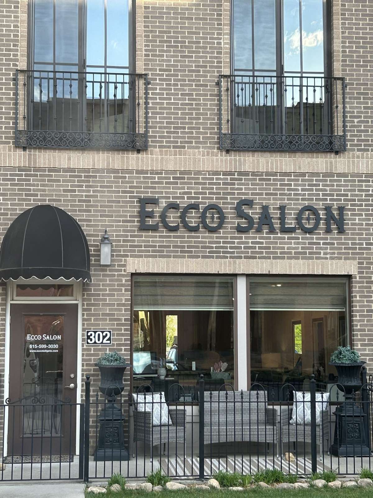 ECCO Salon ,  Just one of the wonderful businesses in Tollgate Village .