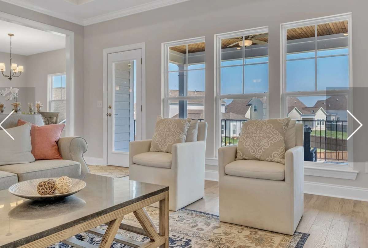 This photo is of a previously built RIDGELAND II  Home and is a good representaion of the home being built in Rutherford of Columbia on lot 39. Finishes and colors may vari on the actual home in Rutherford lot 39