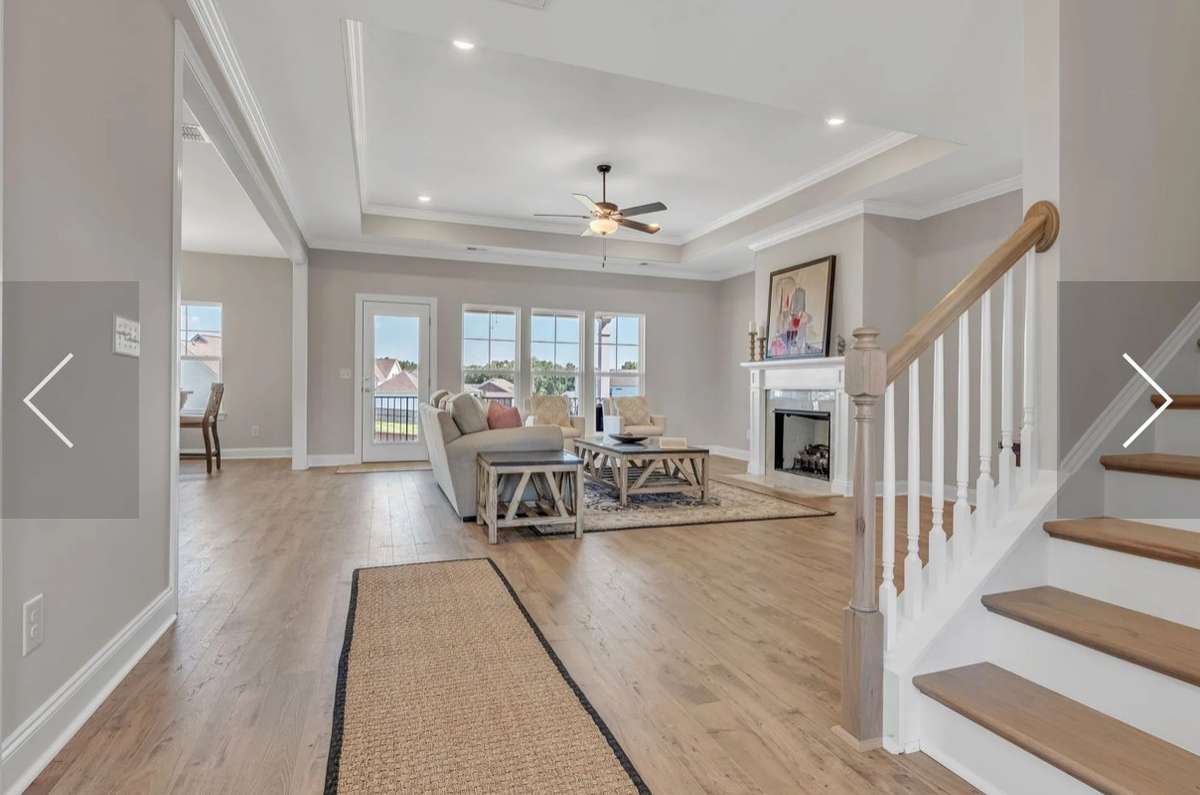 This photo is of a previously built RIDGELAND II  Home and is a good representaion of the home being built in Rutherford of Columbia on lot 39. Finishes and colors may vari on the actual home in Rutherford lot 39
