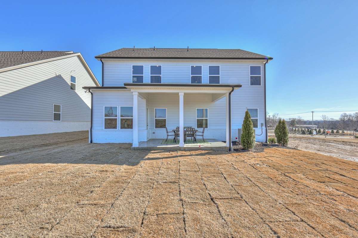 Photos are of a model home.