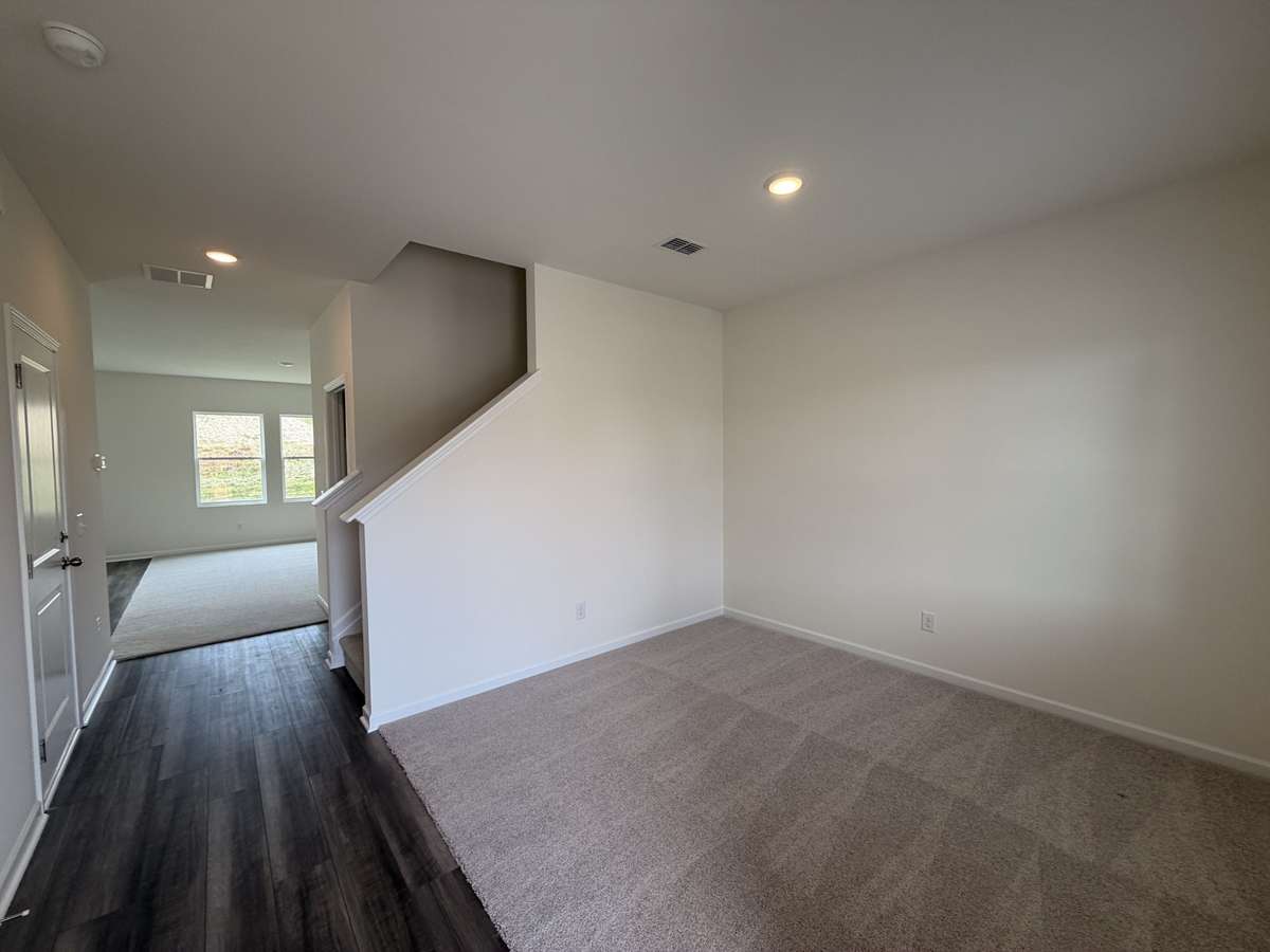 Downstairs flex space
