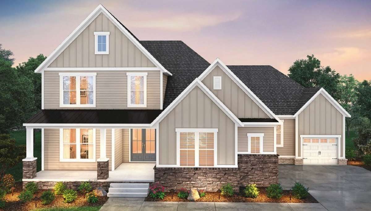 Build the Ballentine plan! Home has not started construction yet and waiting for you to build it! Pick your plan & options & designer finishes!