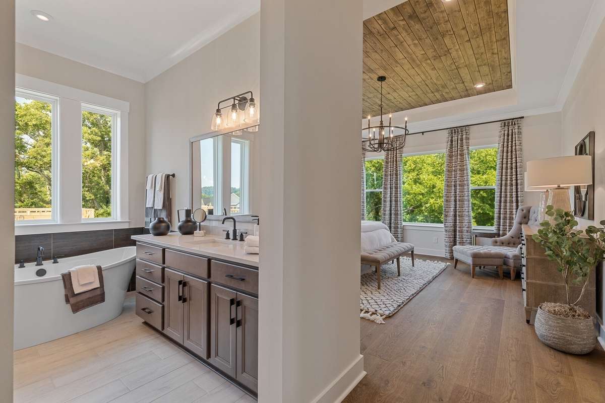 Build the Ballentine plan! Home has not started construction yet and waiting for you to build it! Pick your plan & options & designer finishes!