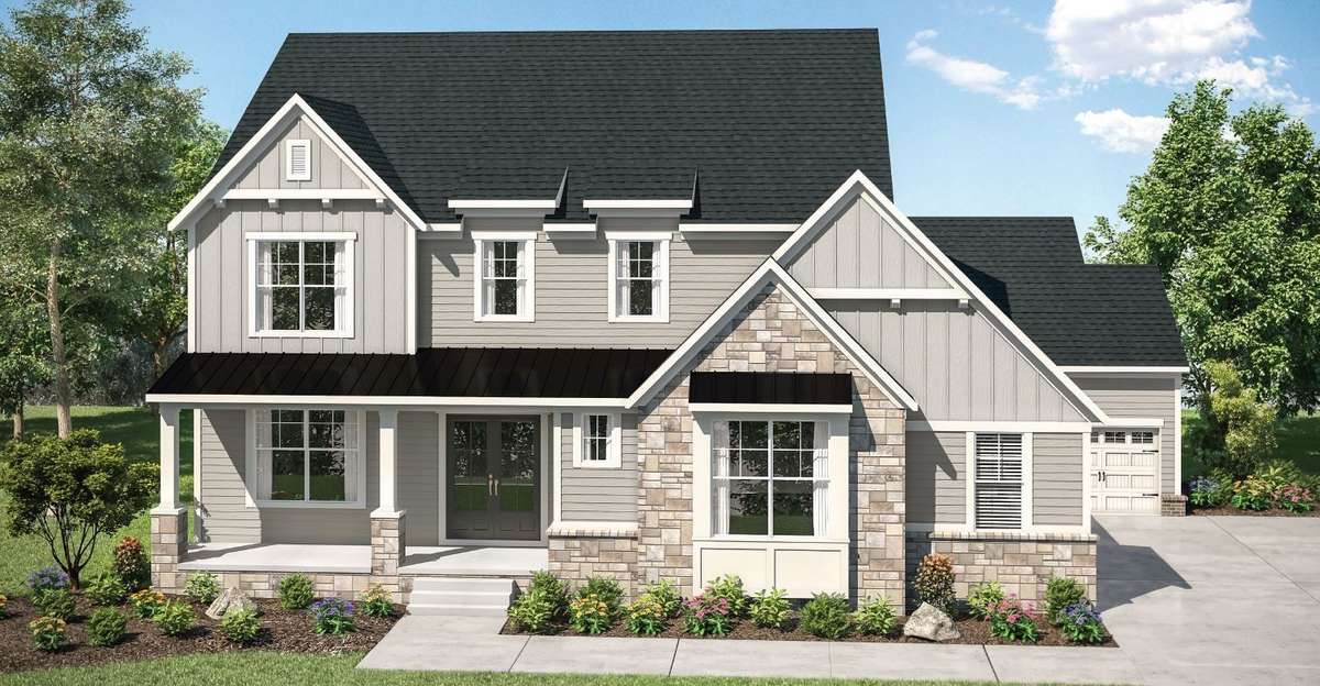 Build the Belvidere plan! Home has not started construction yet and waiting for you to build it! Pick your plan & options & designer finishes!