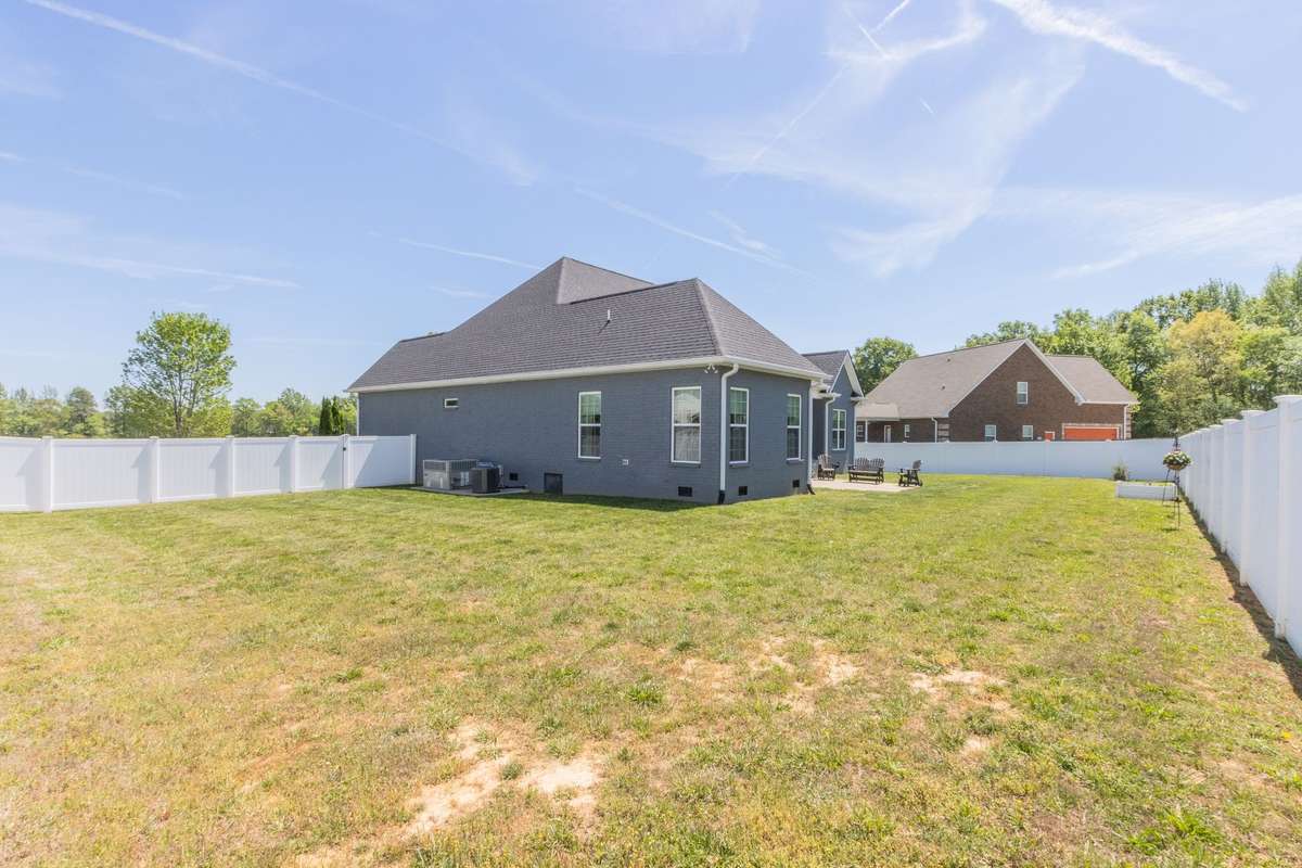 Huge fenced in back yard!