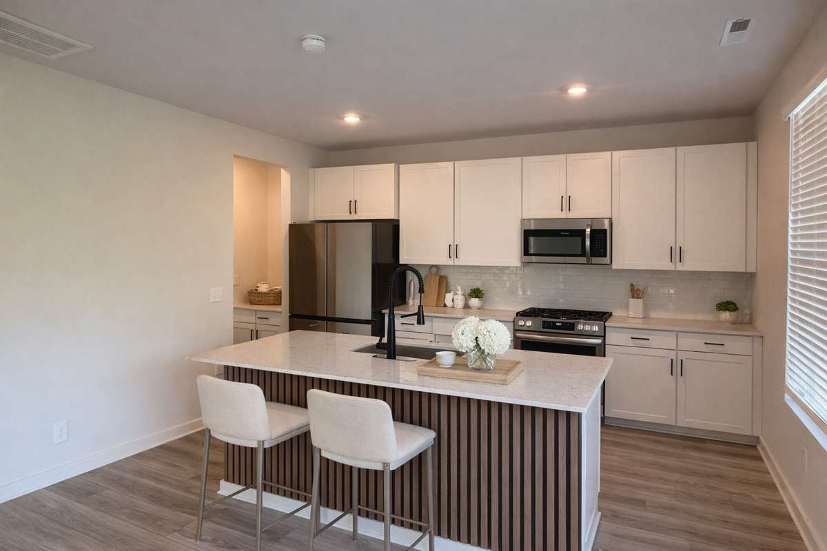 Home is vacant and is virtually staged!