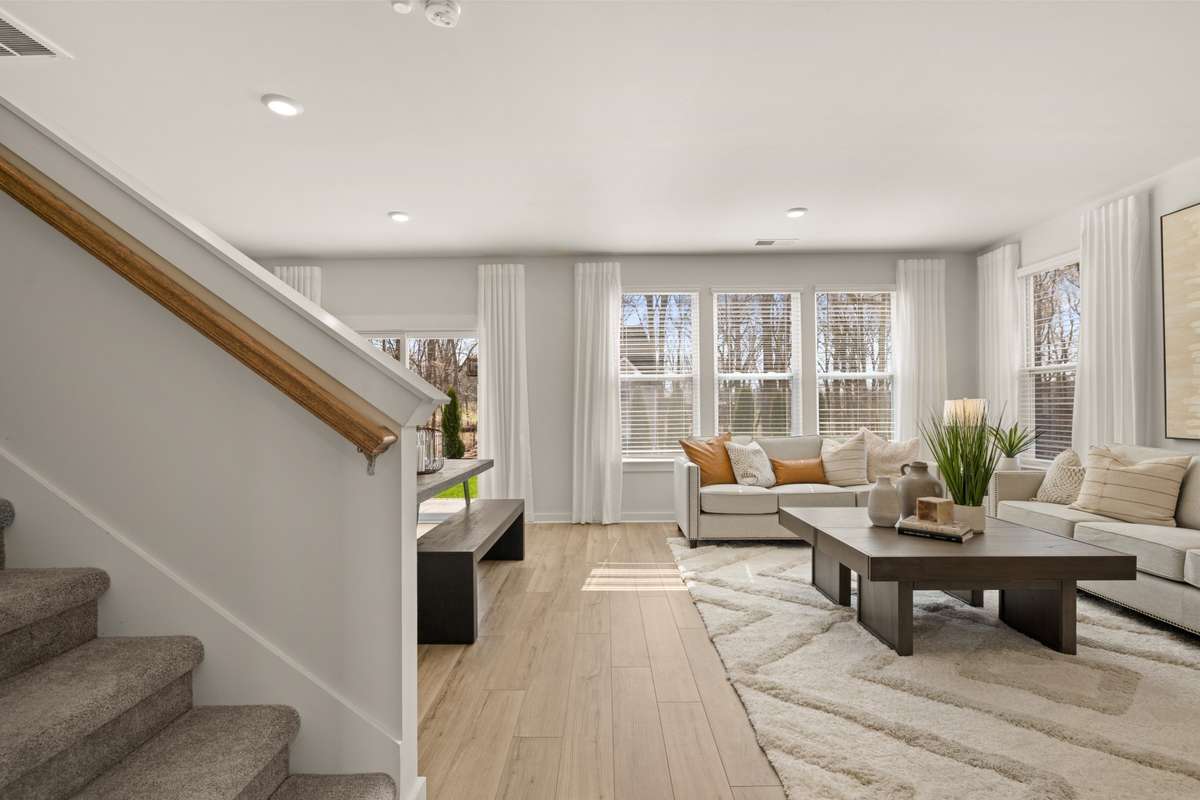 Home is vacant and is virtually staged!