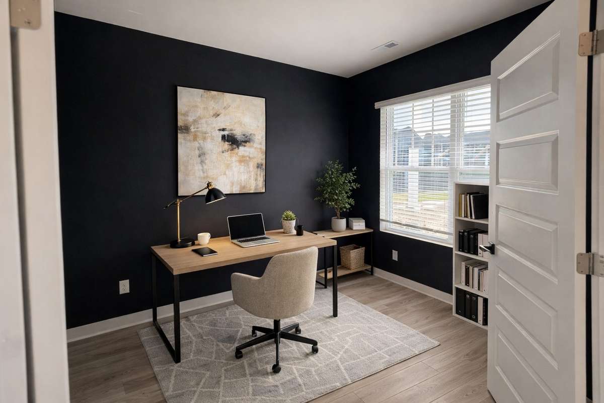 Home is vacant and is virtually staged!
