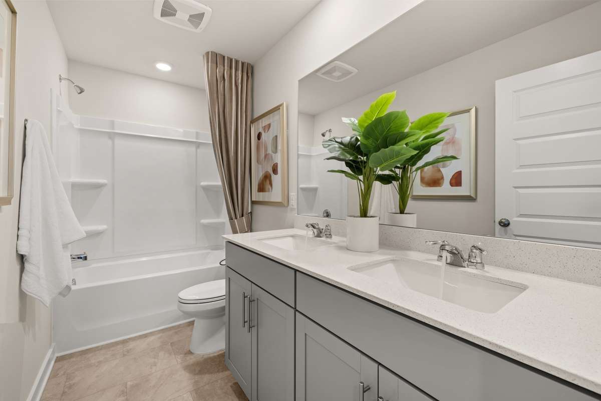 Home is vacant and is virtually staged!