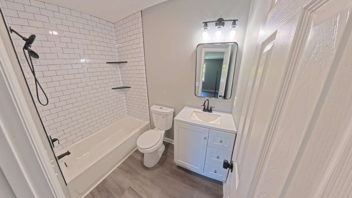 Bathroom inside 4th bedroom