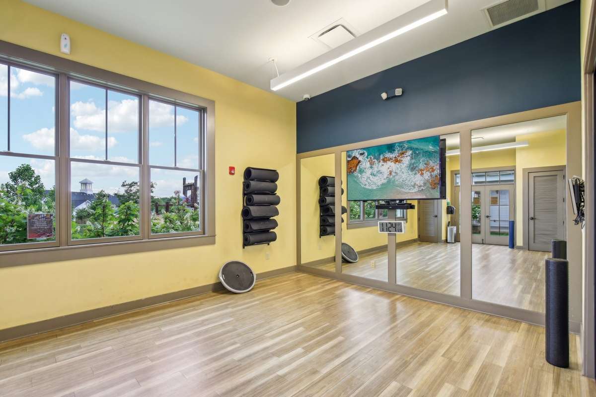 Yoga Studio/Workout Room in the Gym