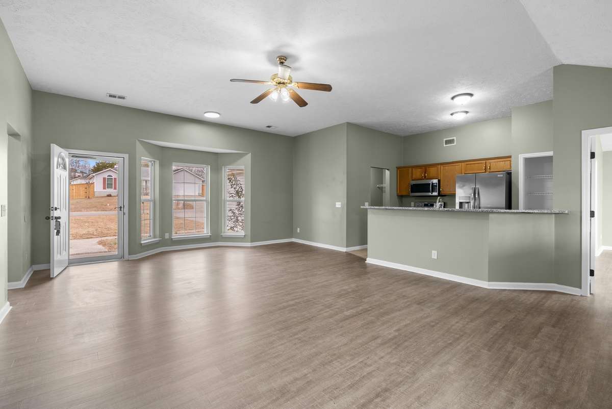 Updated One Level Living with New Luxury Vinyl Flooring, New Refrigerator and New Kitchen Countertops