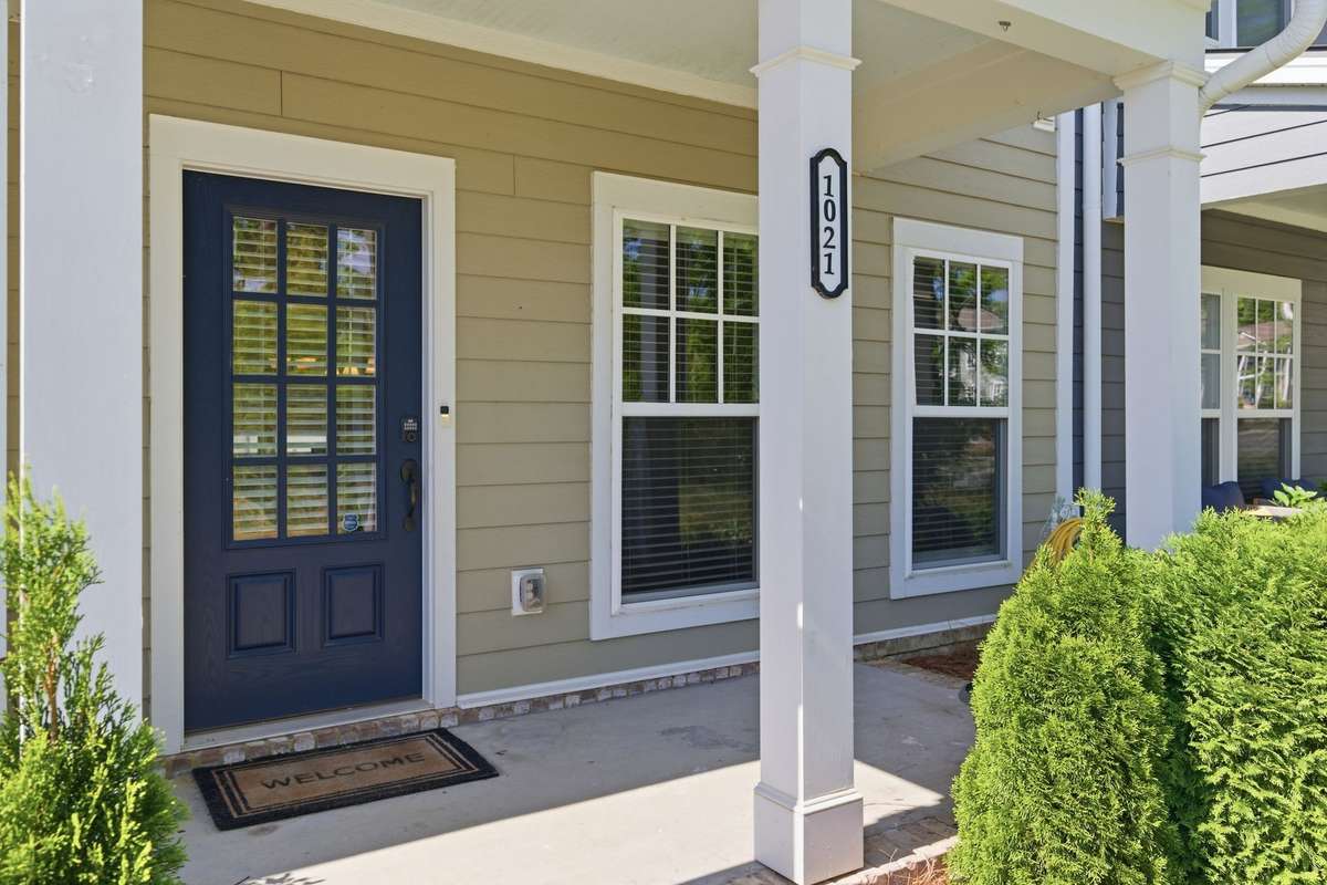 Covered front porch