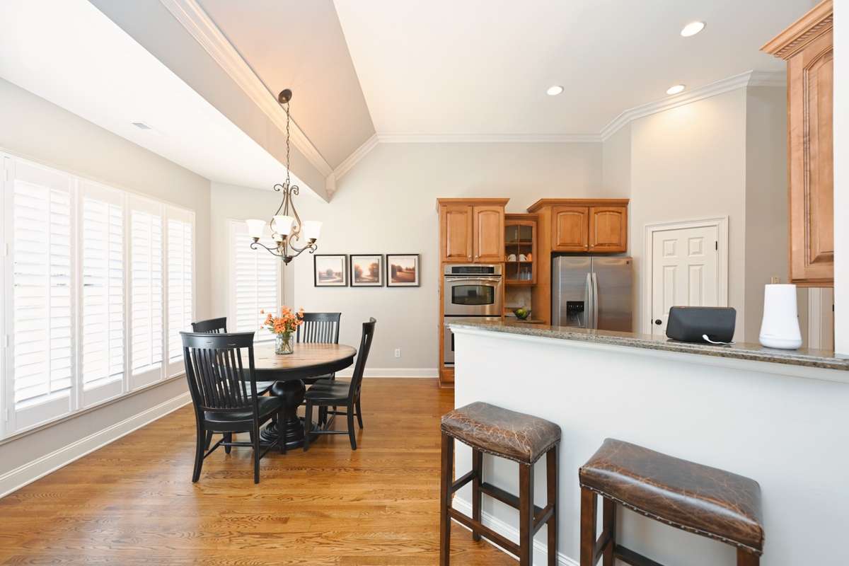 Large eat in Kitchen area.