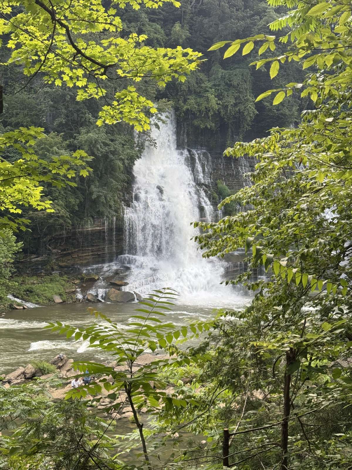Stop and reflect. Rock Island twin falls.