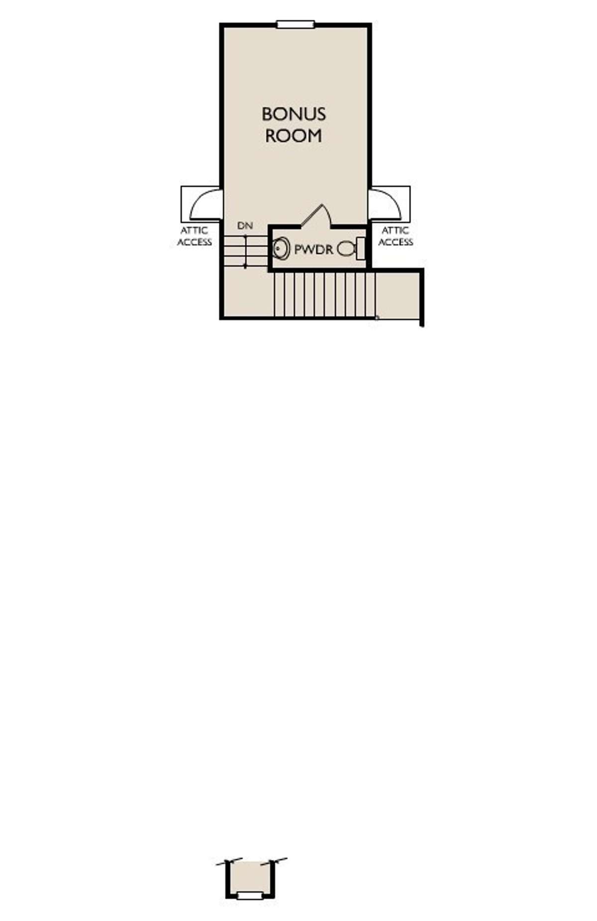 Laurel floor plan level 2